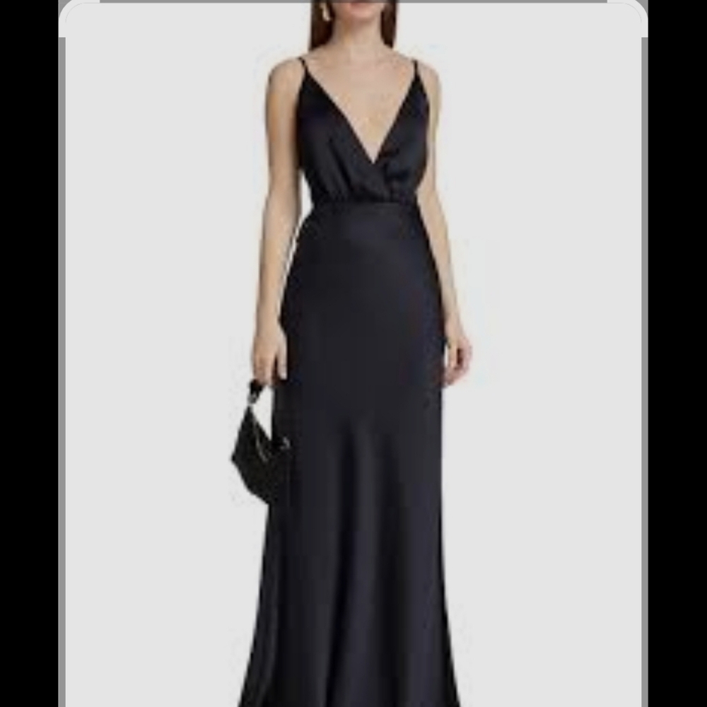 Ramy Brook Vick Gown in black. Classic and elegant.  Size 0 new with tags